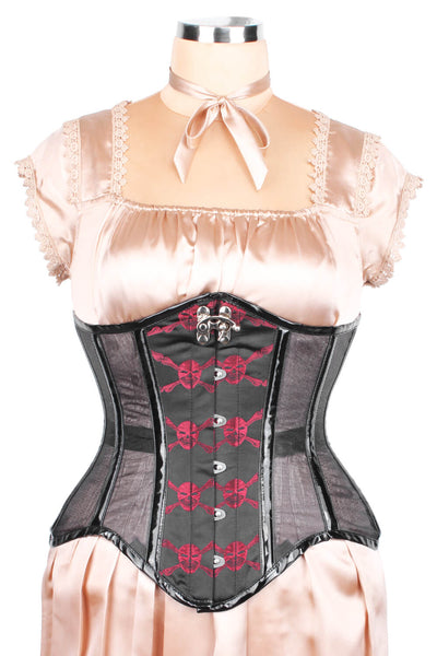 SOLD OUT  - Gothic Mesh Waist Reducing Corset (ELC-501)