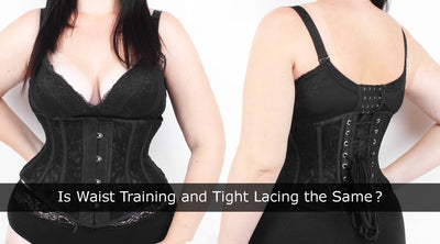 Is Waist Training and Tight Lacing the Same?