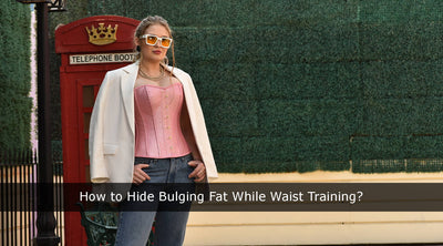 How to Hide Bulging Fat While Waist Training?