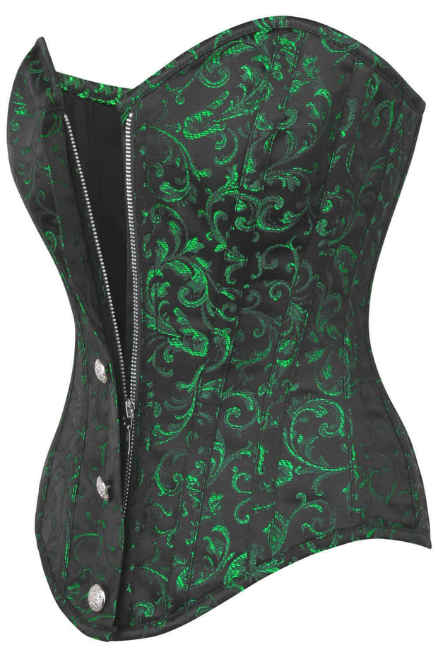 Alianna Overbust Brocade Corset