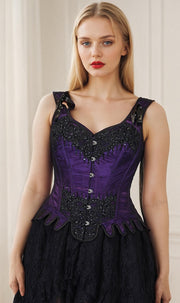 Bryleigh Purple Couture Corset