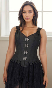 Poppy Brocade Corset