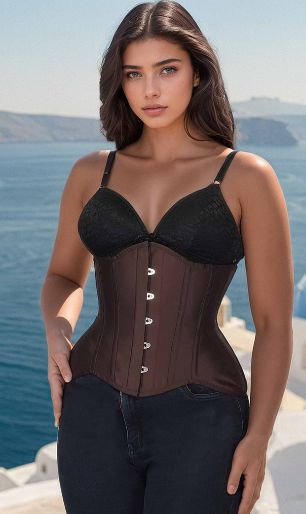 Elizabeth Brown Curvy Corset