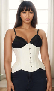 Aurelia Underbust Ivory Corset