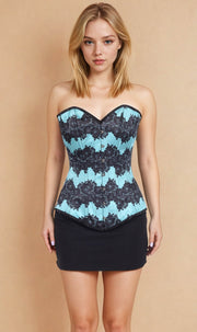Yasenia Satin Overbust Corset