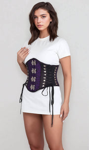 Krisalyn Purple Waspie Corset