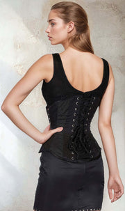 Beckie Curvy Brocade Corset