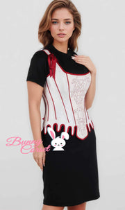 Kieera Embroidered Ivory Corset