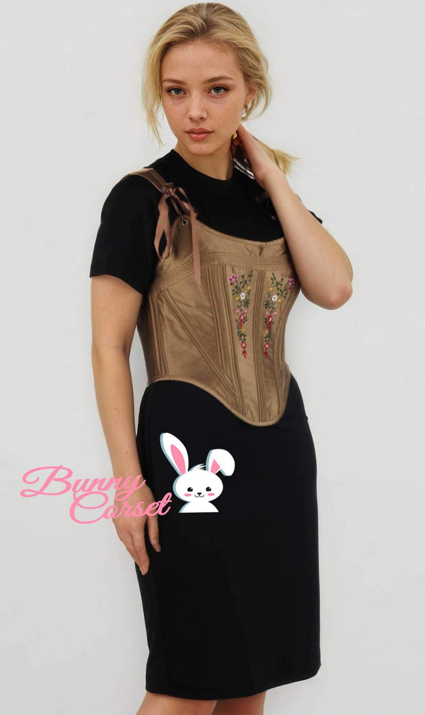 Annaya Embroidered Corset