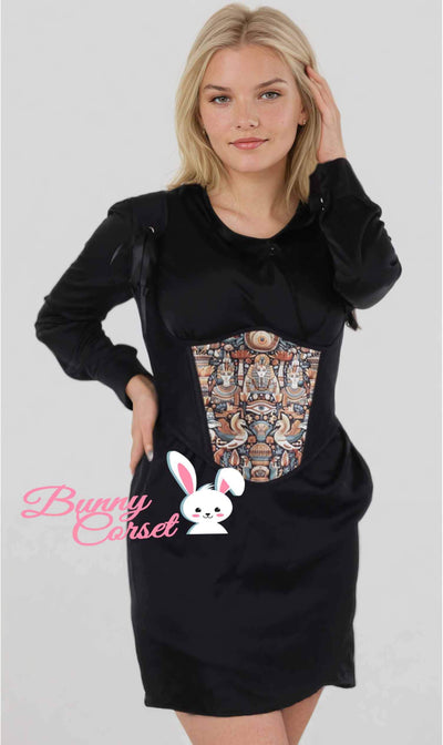 Yvette Black Underbust Corset