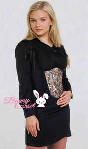 Yvette Black Underbust Corset
