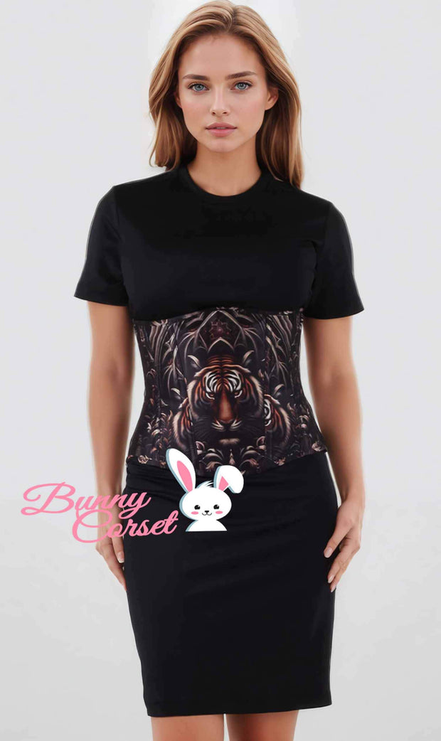 Rummi Tiger Print Corset