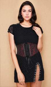 Romy Corset Inspired Brocade Belt