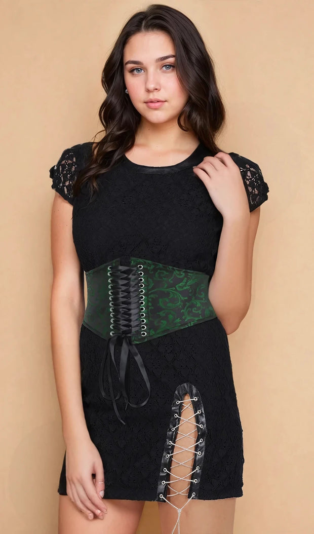 Romy Corset Inspired Brocade Belt