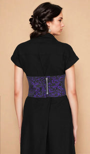 Romy Corset Inspired Brocade Belt