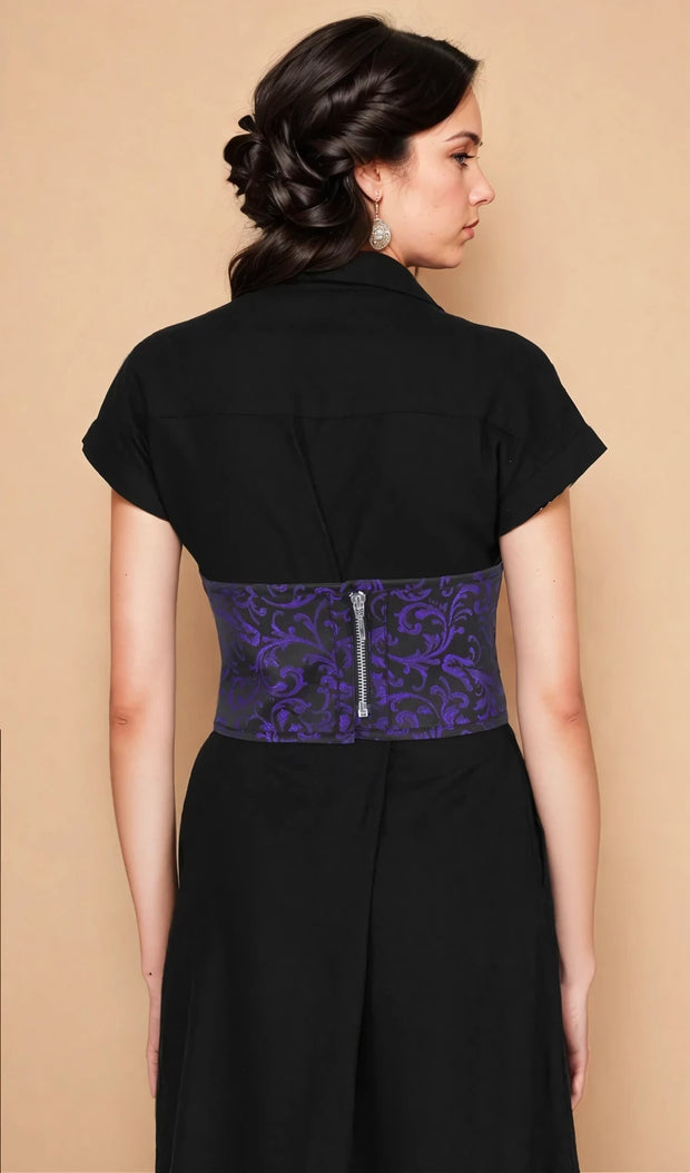 Romy Corset Inspired Brocade Belt