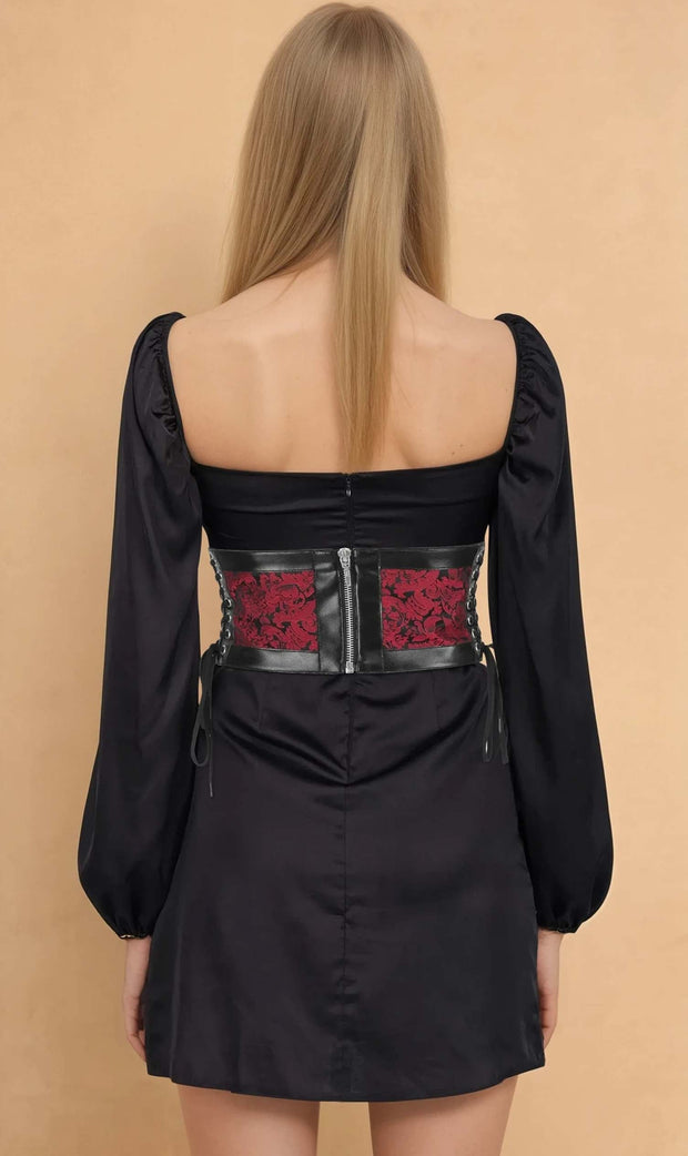 Chele Corset Inspired Brocade Belt