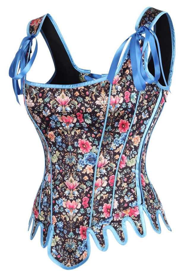 Nori Floral Overbust Corset