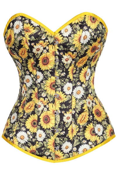 Alannah Overbust Sunflower Corset