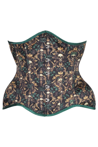 Elana Skull Underbust Corset