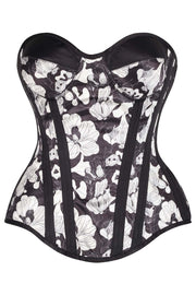 Carol Satin Waist Training Corset and Skirt Co-Ord Set