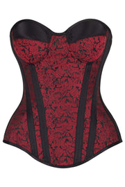 Mckayla Brocade Waist Training Corset and Skirt Co-Ord Set