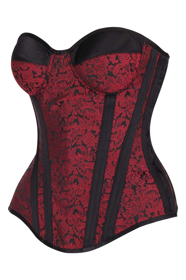 Mckayla Brocade Waist Training Corset and Skirt Co-Ord Set