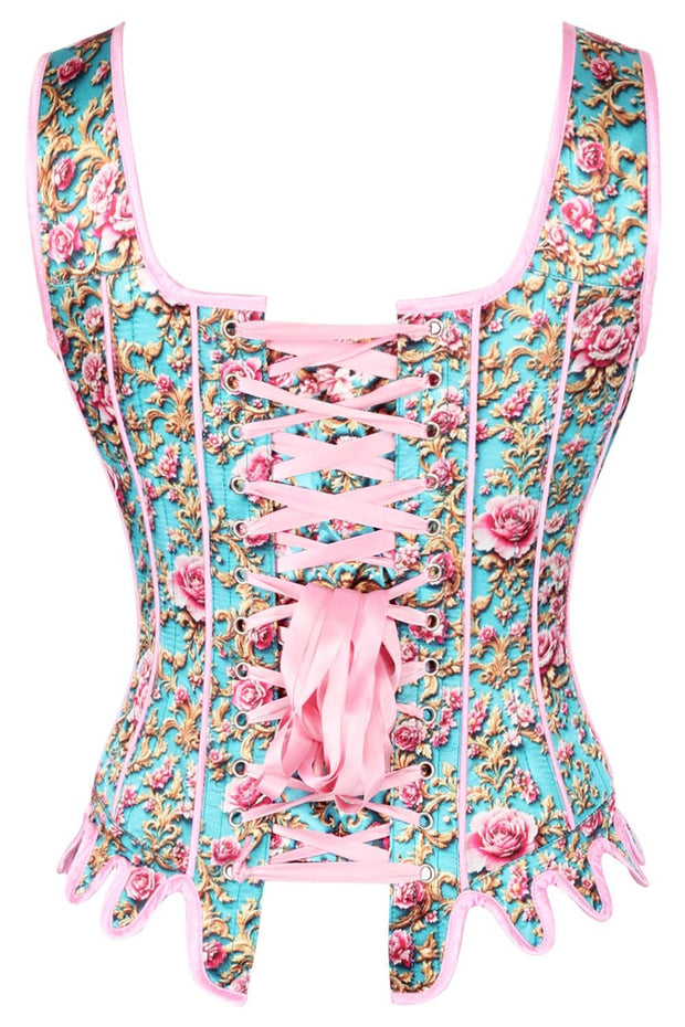 Jennie Floral Overbust Corset