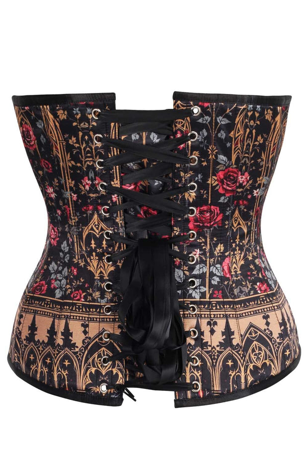 Novi Gothic Rose Overbust Corset