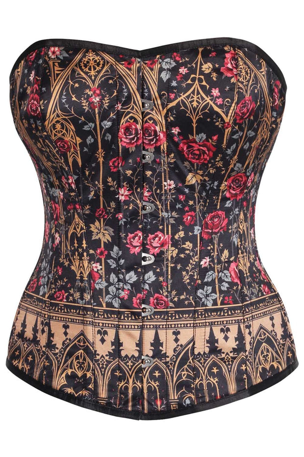 Novi Gothic Rose Overbust Corset