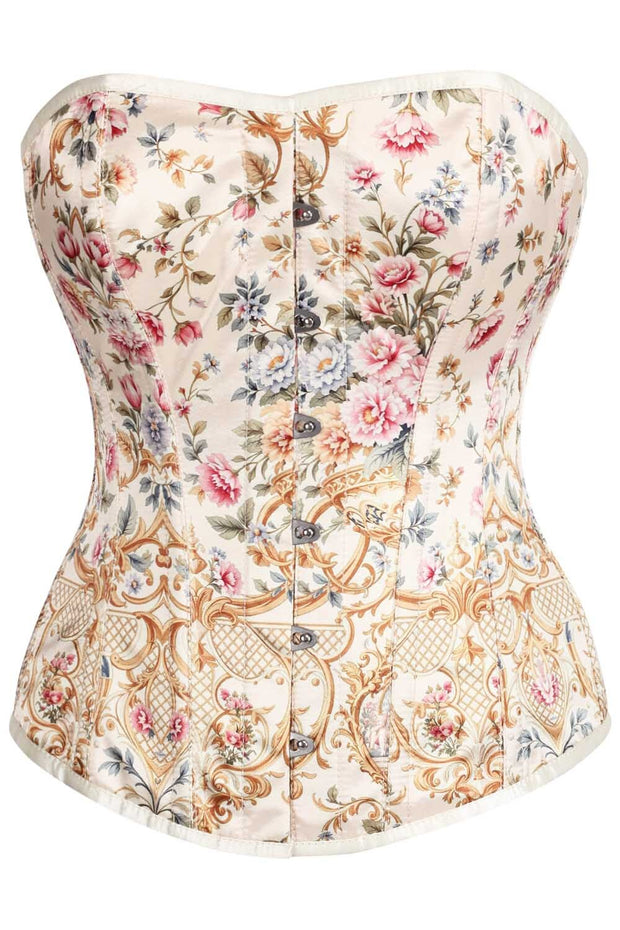 Maida Floral Overbust Corset