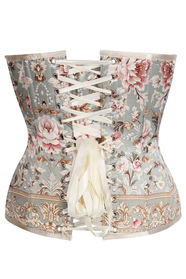 Evelynne Floral Overbust Corset