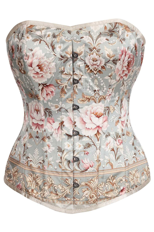Evelynne Floral Overbust Corset