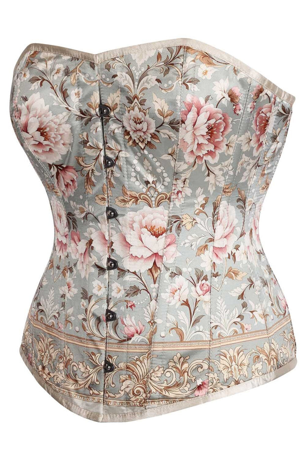 Evelynne Floral Overbust Corset