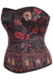Berdie Floral Overbust Corset