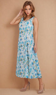 Bowen Floral Print Georgette Dress