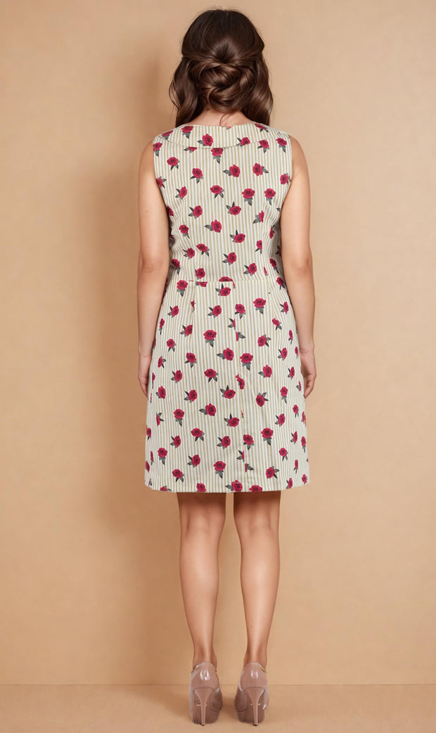 Moana Abstract Printed Dress