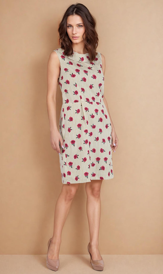 Moana Abstract Printed Dress