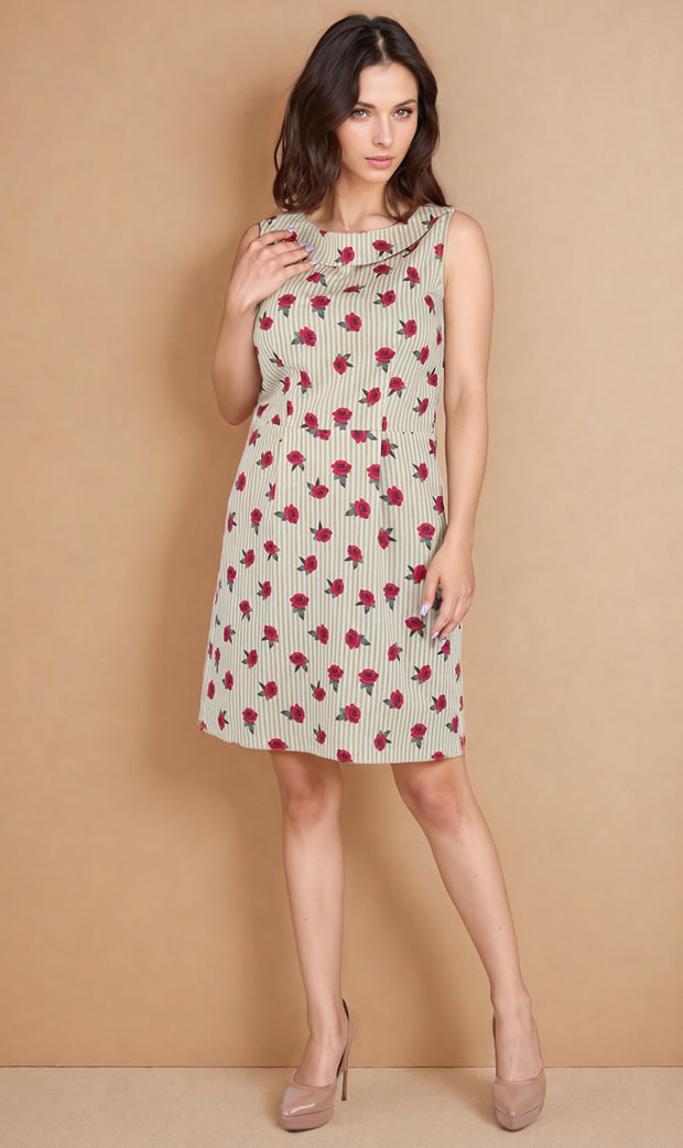 Moana Abstract Printed Dress
