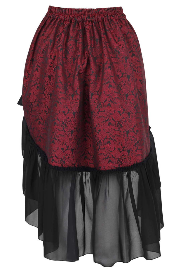 Mckayla Brocade Waist Training Corset and Skirt Co-Ord Set