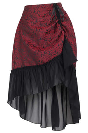 Mckayla Brocade Waist Training Corset and Skirt Co-Ord Set