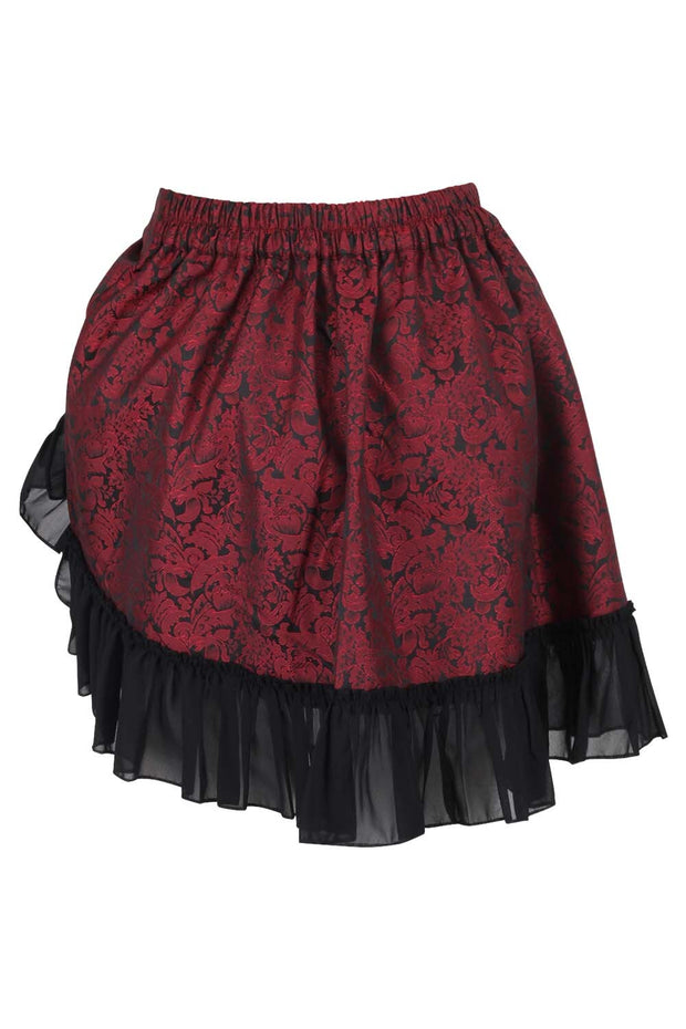 Mckayla Brocade Waist Training Corset and Skirt Co-Ord Set