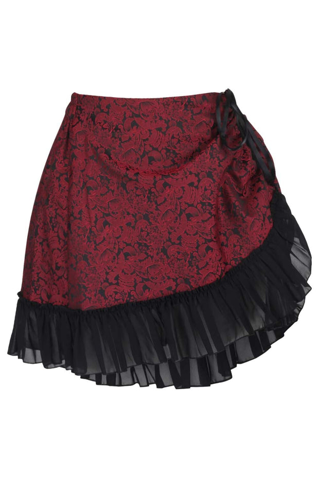 Mckayla Brocade Waist Training Corset and Skirt Co-Ord Set