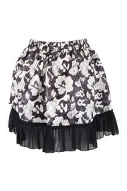 Carol Satin Waist Training Corset and Skirt Co-Ord Set