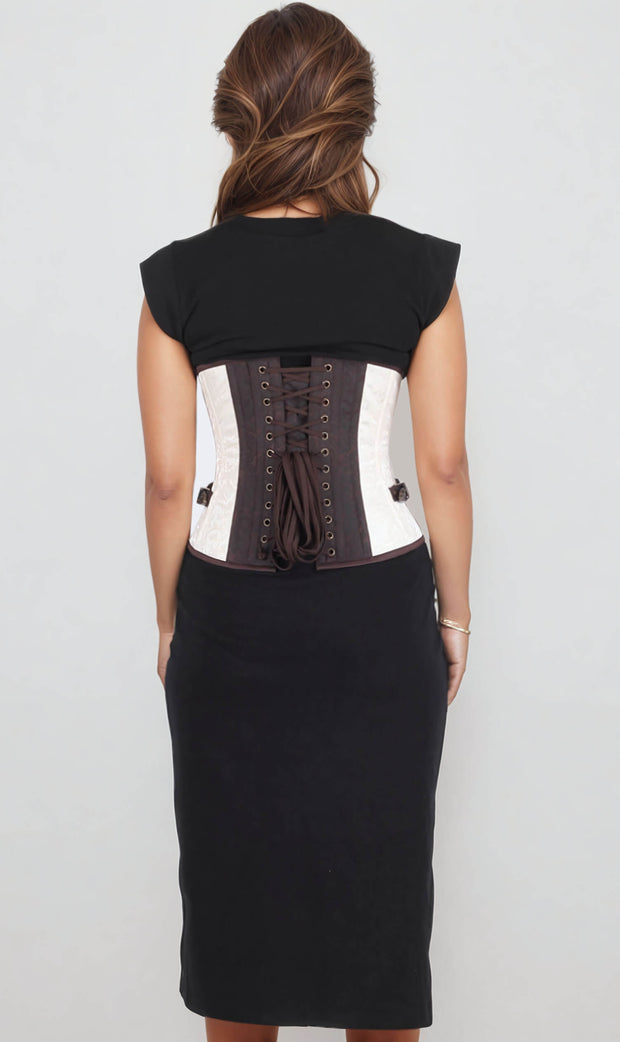 Annabelle Steampunk Underbust Brocade Corset