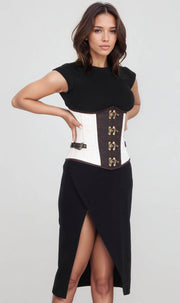 Annabelle Steampunk Underbust Brocade Corset