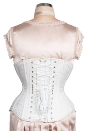 Auria Steel Boned Brocade Underbust Corset