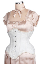 Auria Steel Boned Brocade Underbust Corset