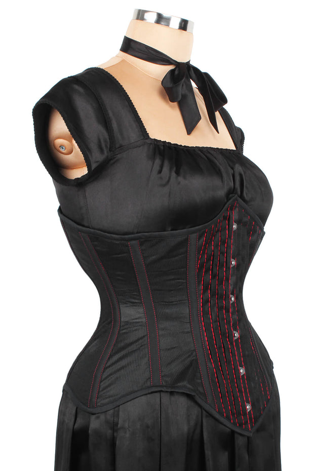 Gothic Mesh Underbust Corset (ELC-501)