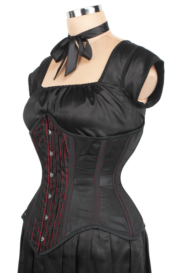 Gothic Mesh Underbust Corset (ELC-501)